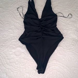 Zara Black Bodysuit Size M